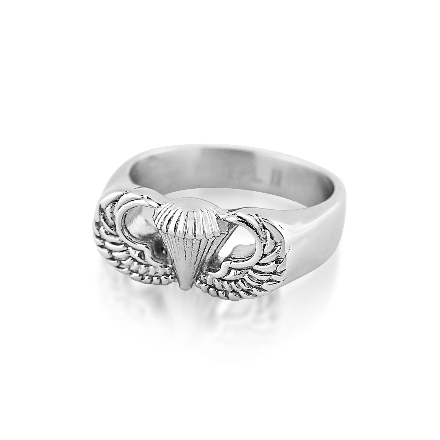 Airborne jump wings fashion ring