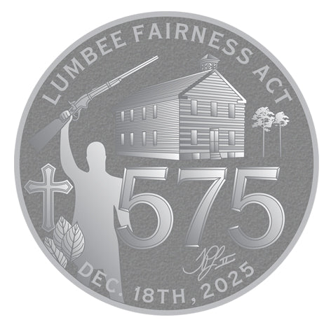 Lumbee 575 Full Federal Recognition Commemorative Coin
