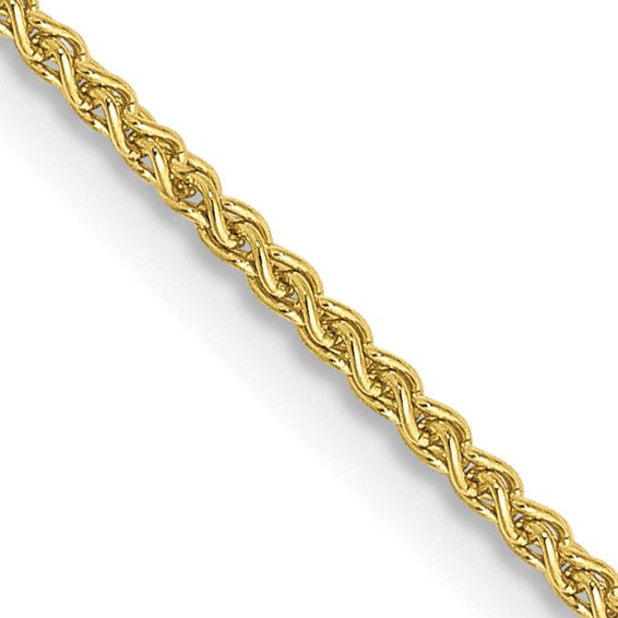 10k 1.25mm Spiga Chain 18inch