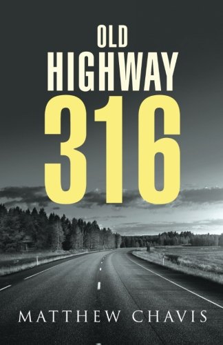 Gift box featuring the artwork "Old Highway 316" by Dr. Matthew Chavis, with scenic highway landscape and artistic details.