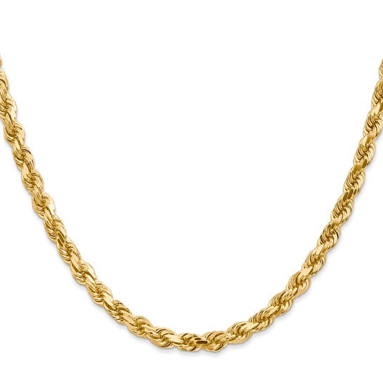 Leslie's 10K 4.5mm Diamond-Cut Rope Chain 22inch