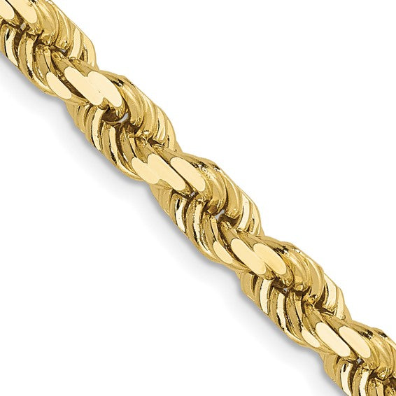 Leslie's 10K 4.5mm Diamond-Cut Rope Chain 22inch