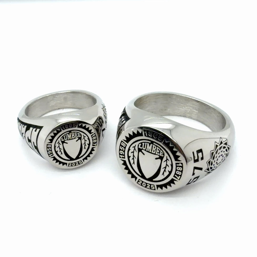 575 Lumbee Ring Ladies/Womens Stainless Princess