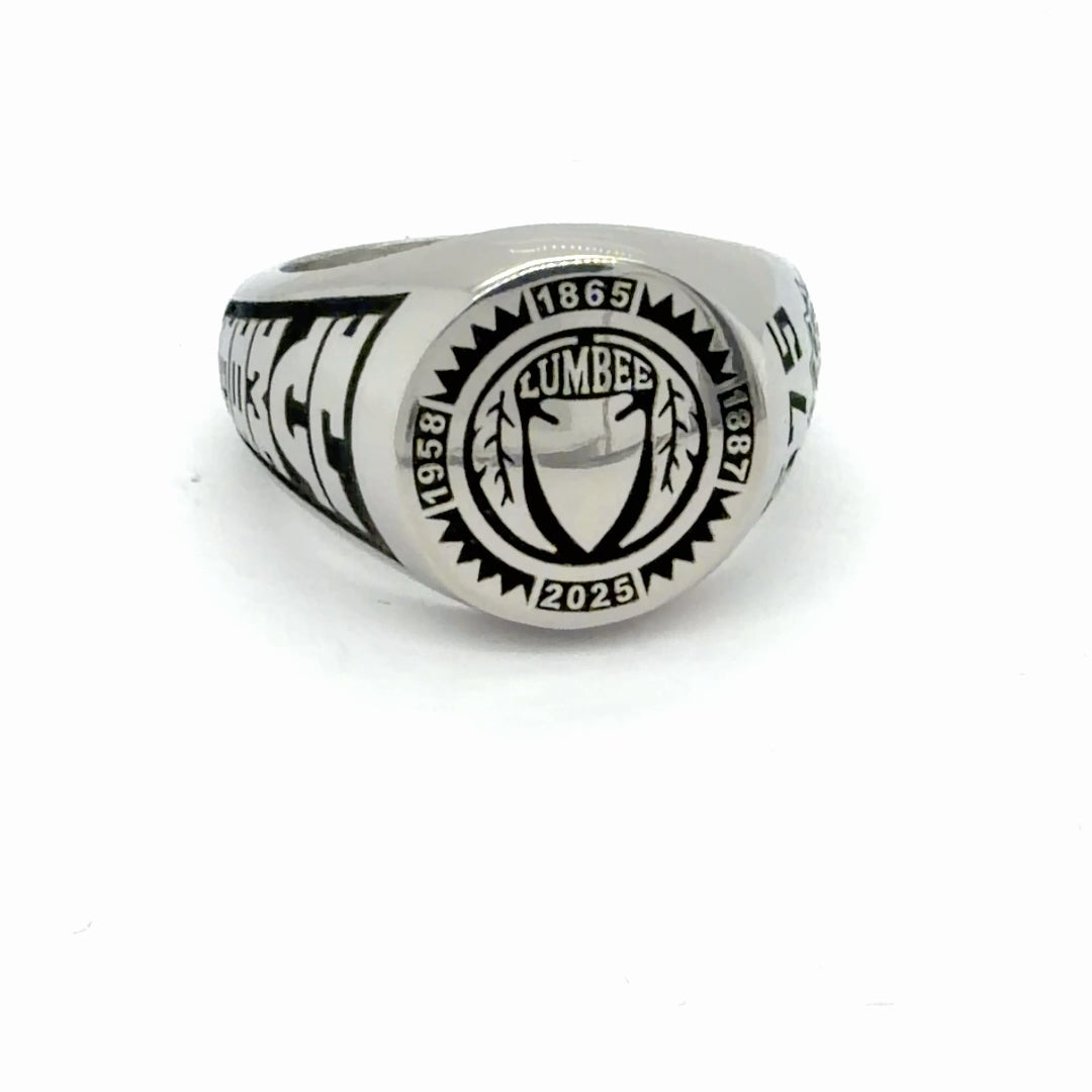 575 Lumbee Ring Ladies/Womens Stainless Princess