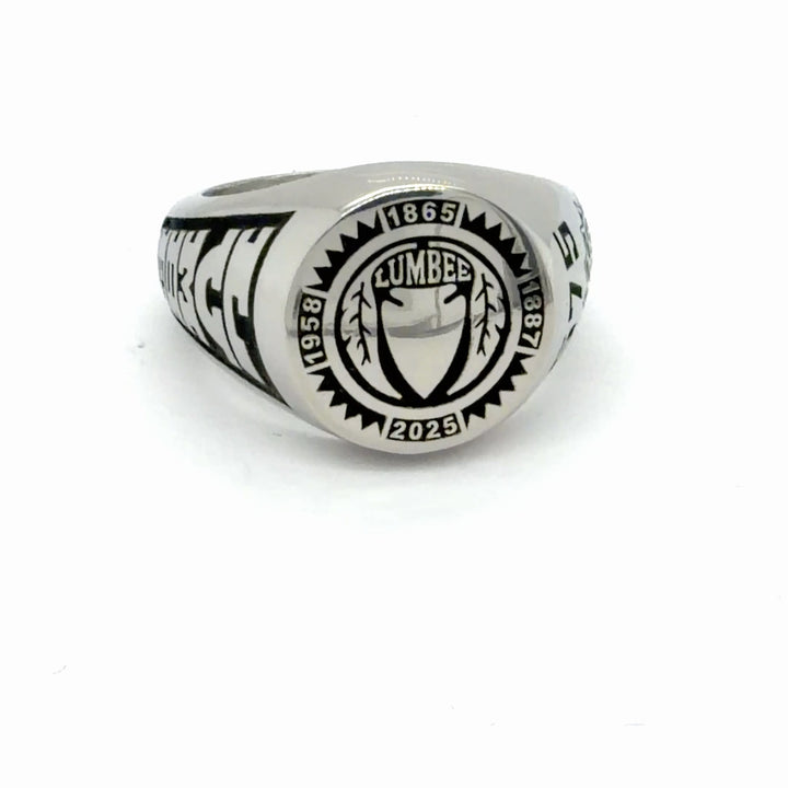 575 Lumbee Ring Ladies/Womens Stainless Princess