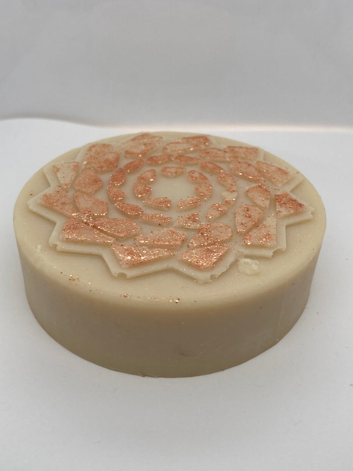 Pinecone Patchwork Soap Raspberry