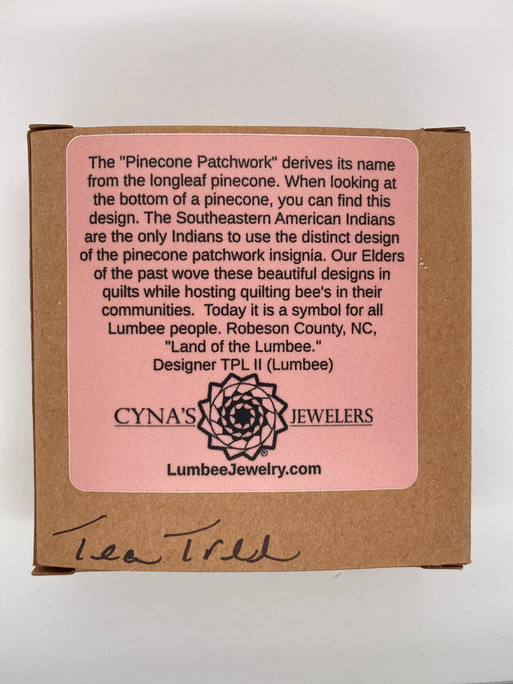 Pinecone Patchwork Soap Tea Tree