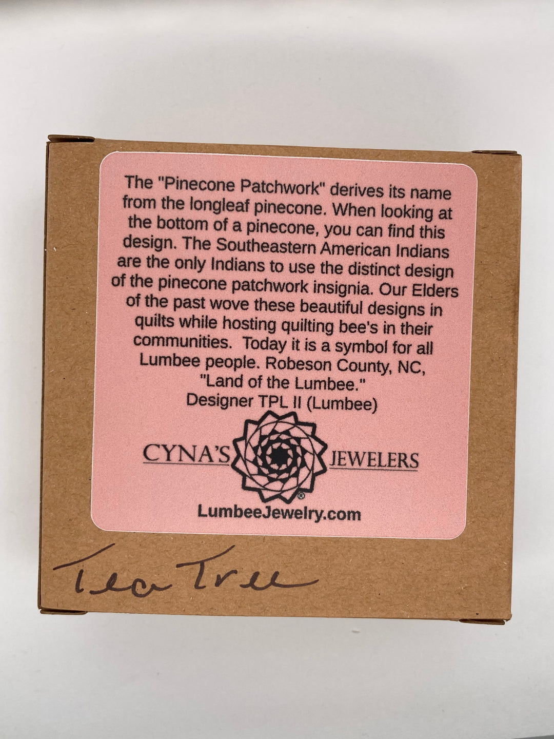 Pinecone Patchwork Soap Tea Tree