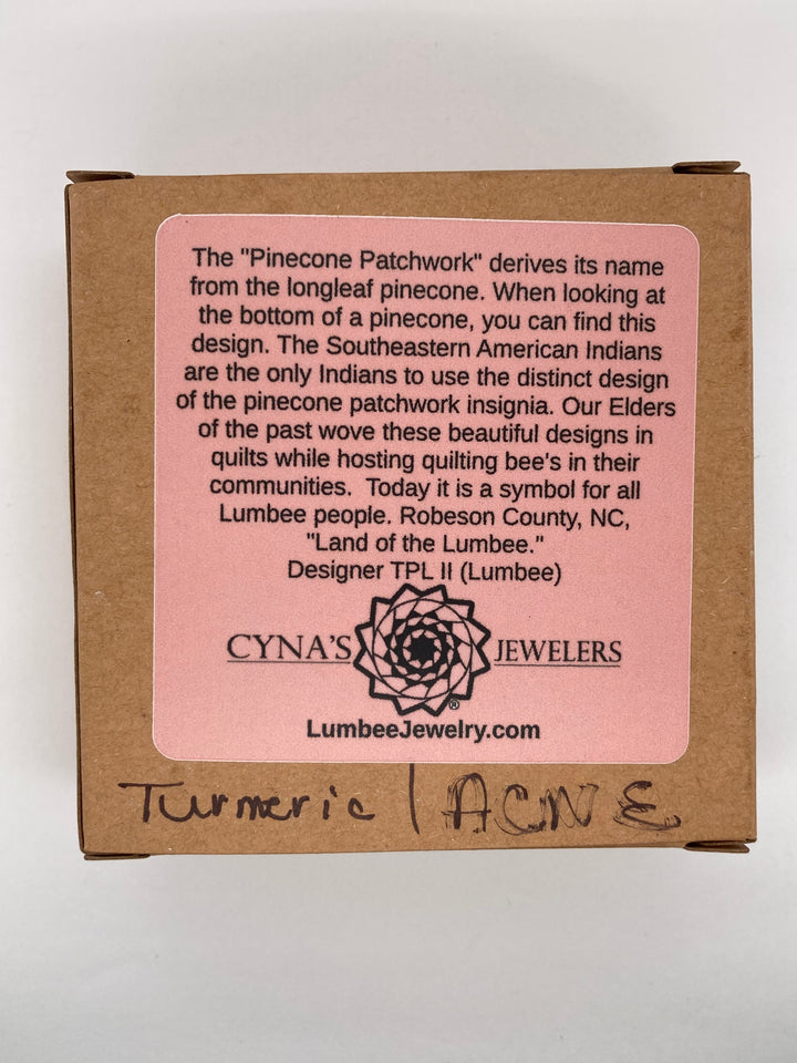 Pinecone Patchwork Soap Acne Turmeric