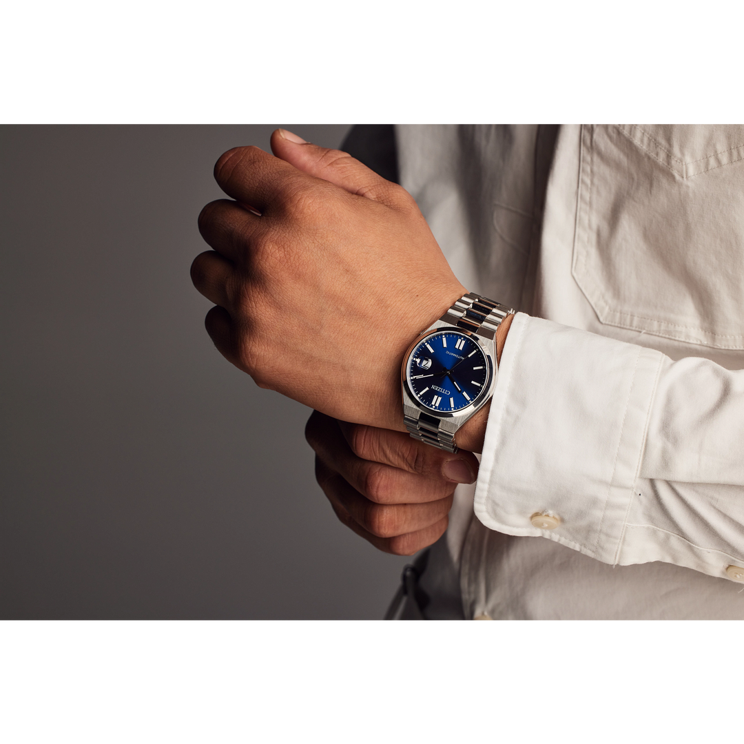 “TSUYOSA” COLLECTION AUTOMATIC Blue