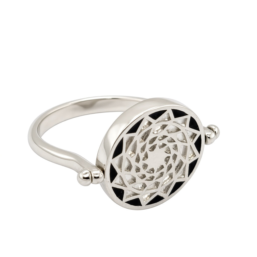 Journey Flip Ring 575 Sterling