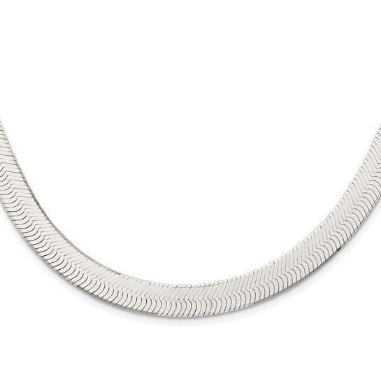 Sterling Silver 10.5mm Magic Herringbone Chain QHB120-20