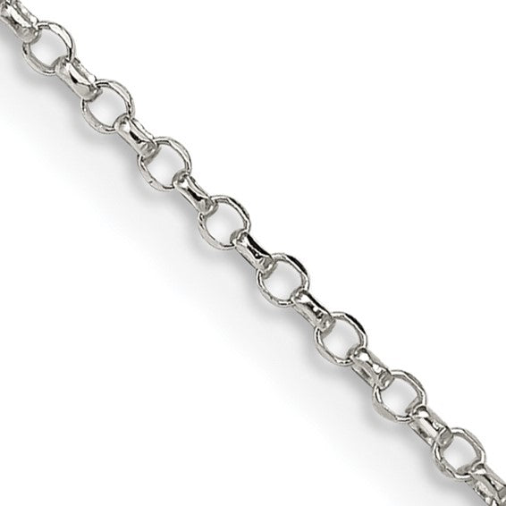 Sterling Silver  DC Cable Chain 16inch