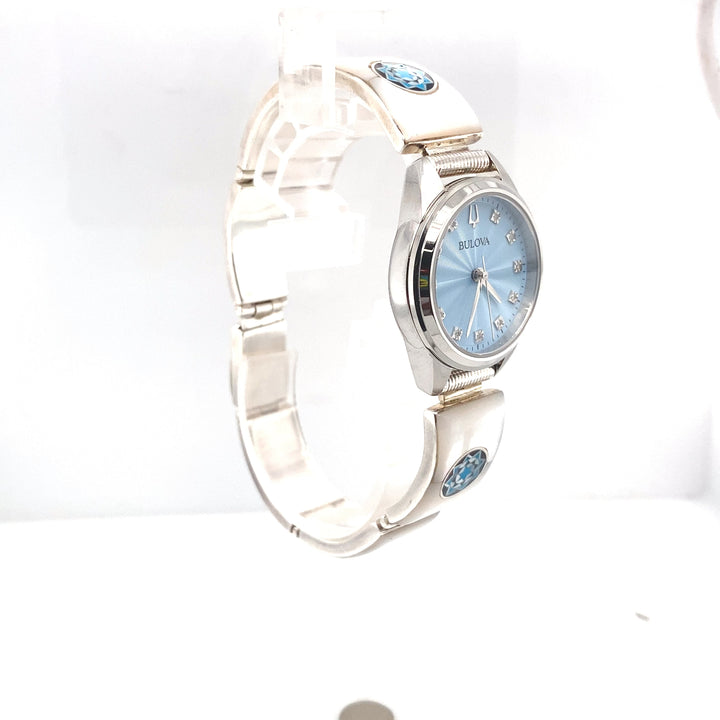 Ladies Inlay Watch Pearl