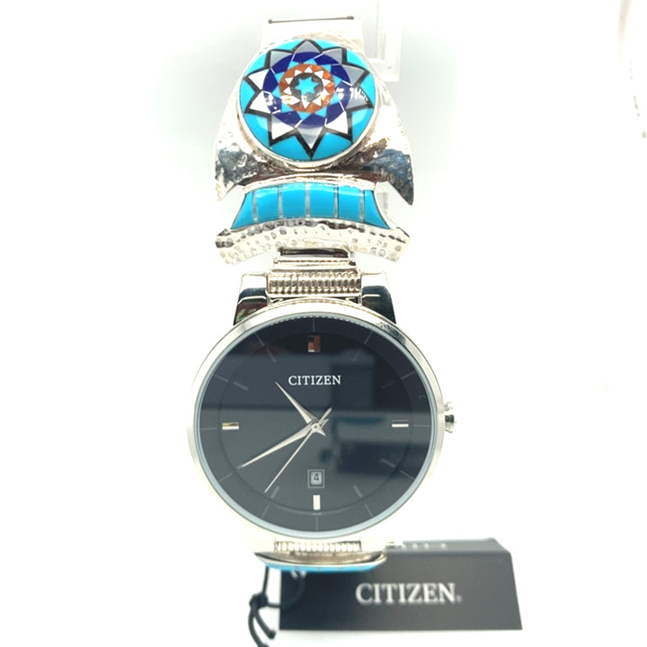 Inlay Mens Watch Arrow Citizen