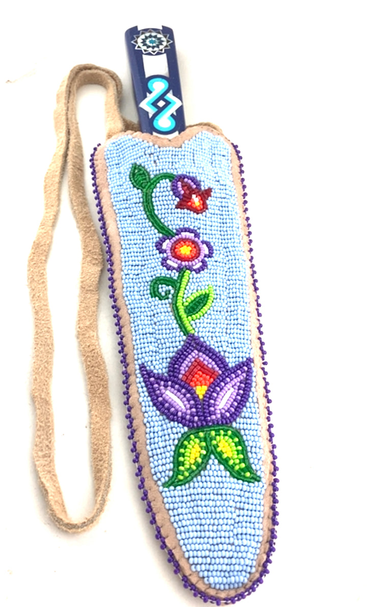 Southeastern Woodlands Neck Knife Floral