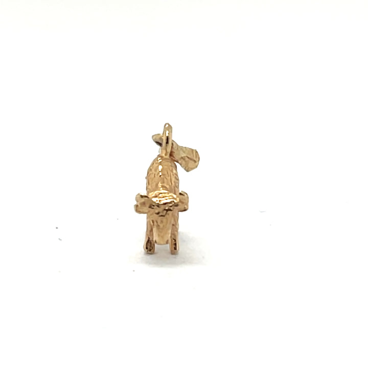 14k Custom Solid Buffalo Charm