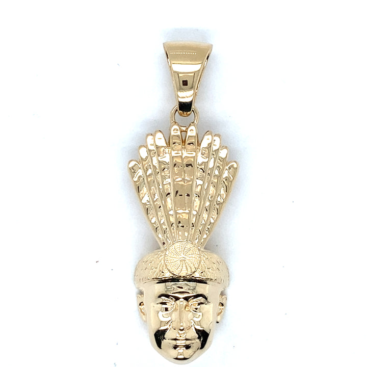 Lumbee Dancer 10k Gold Charm