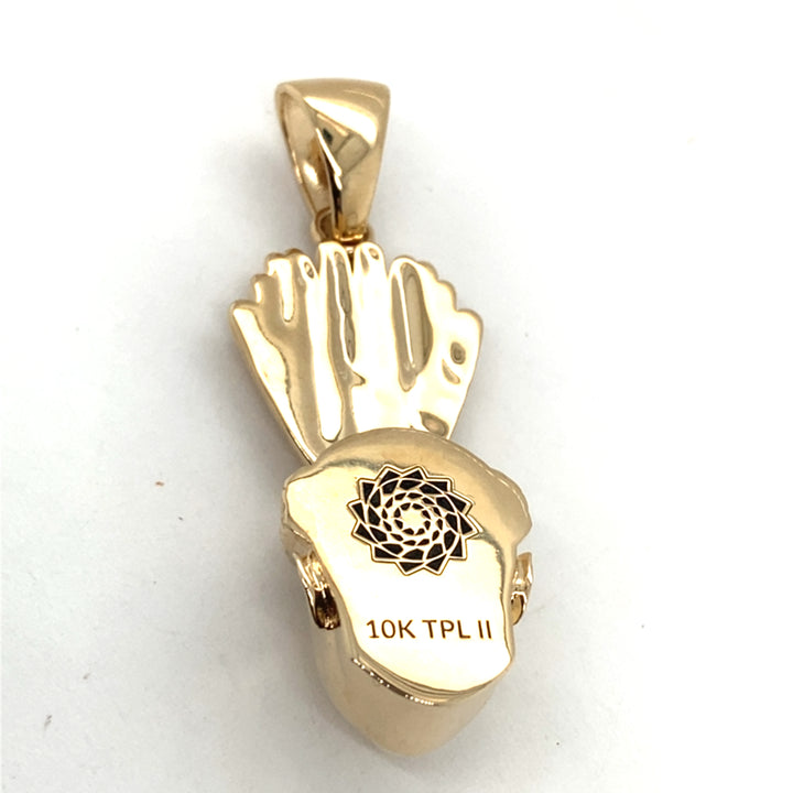 Lumbee Dancer 10k Gold Charm