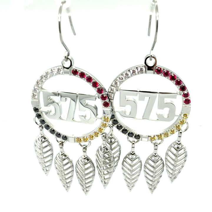 575 Earrings Tribal 4 Directions