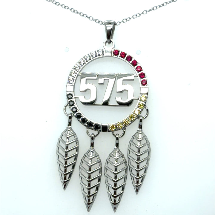 575 Necklace/Pendant Tribal 4 Directions