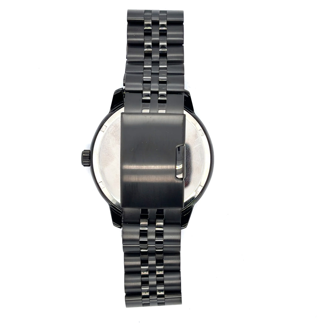 Lumbee Legacy Watch Mens - Black -Gold Tone Dial