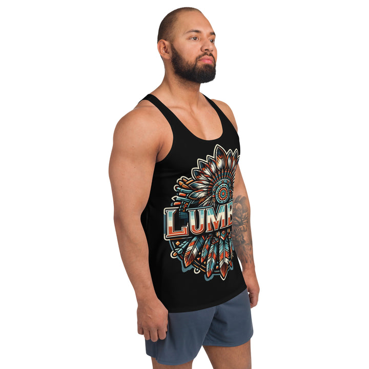 Pinecone Patchwork Unisex Tank Top