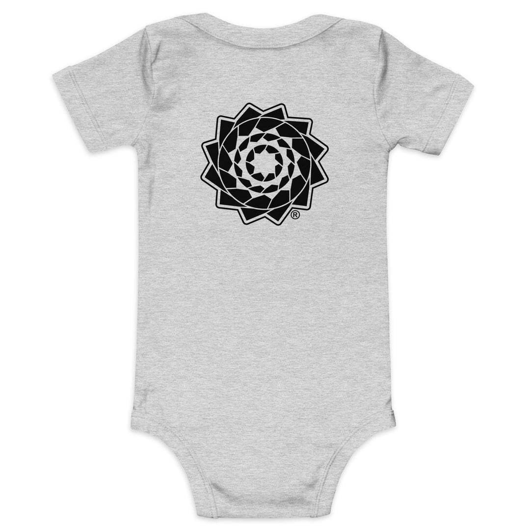 Pinecone Patchwork Fireman Baby short sleeve one piece