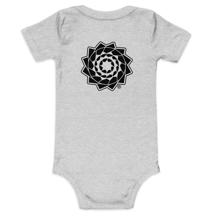 Pinecone Patchwork Fireman Baby short sleeve one piece