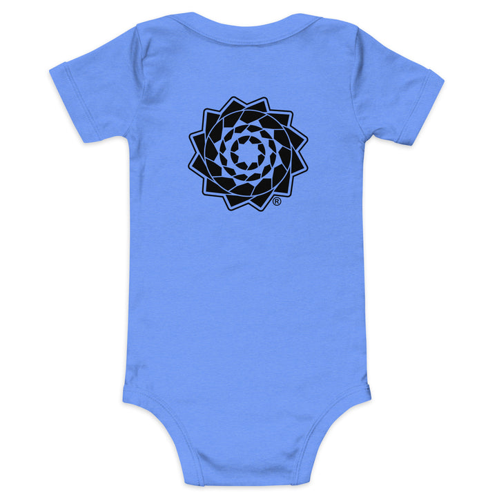 Pinecone Patchwork Fireman Baby short sleeve one piece