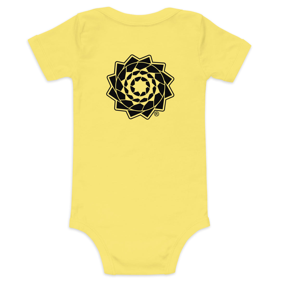 Pinecone Patchwork Fireman Baby short sleeve one piece