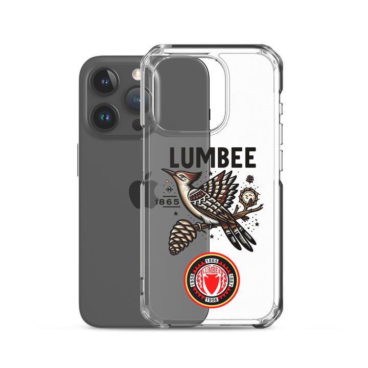 Pinecone Patchwork Woodpecker Clear Case for iPhone®