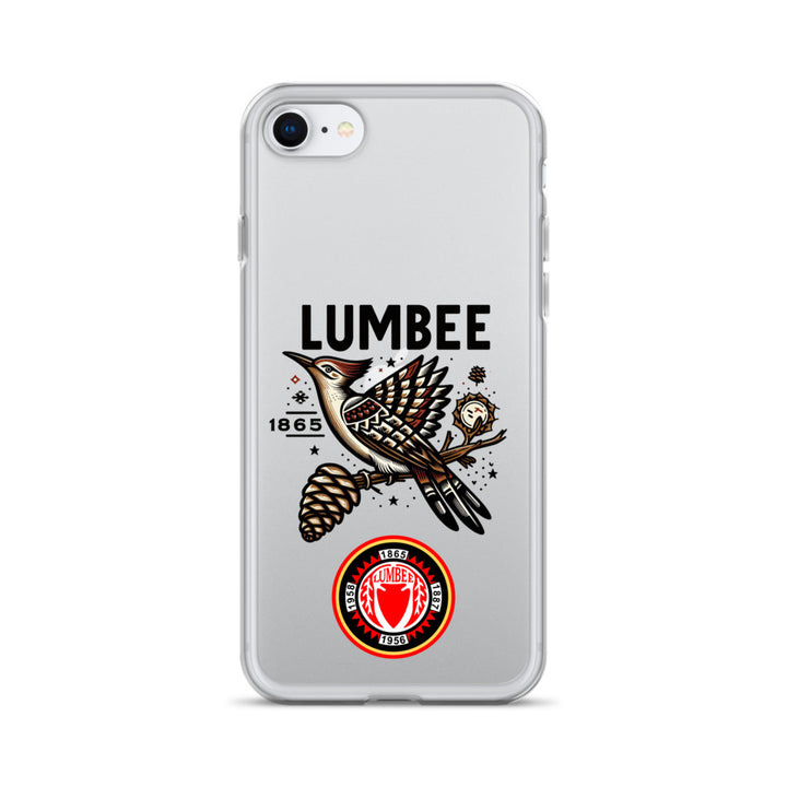 Pinecone Patchwork Woodpecker Clear Case for iPhone®