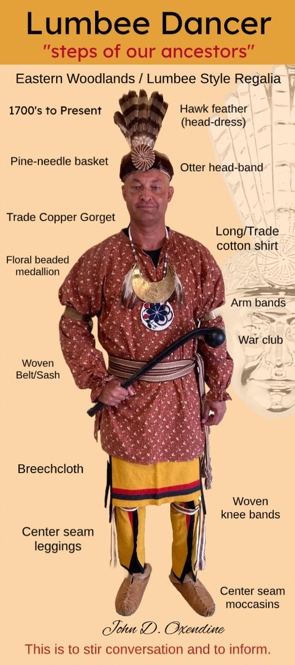 Lumbee Dancer 10k Gold Charm