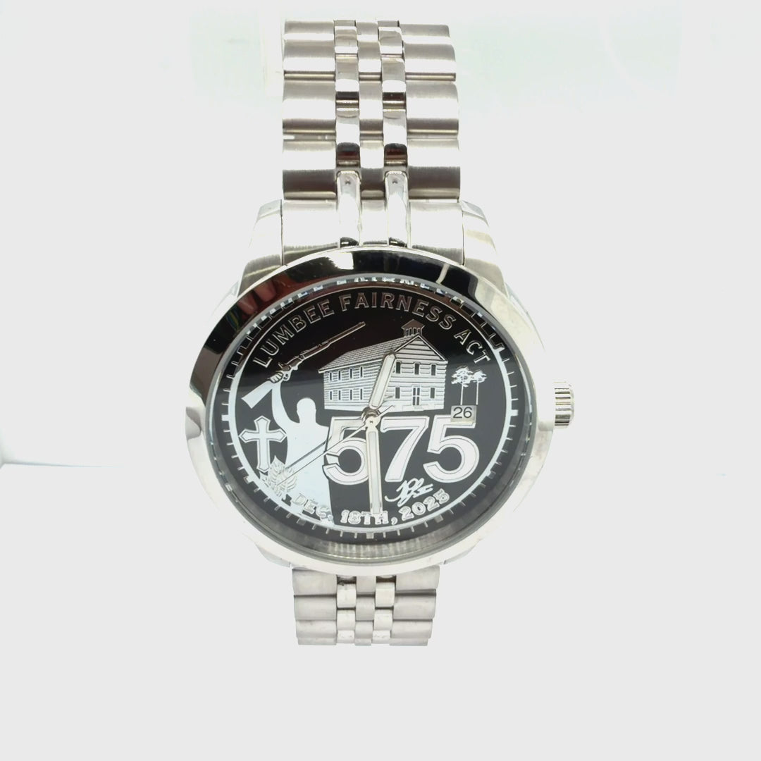 Lumbee Fairness Act Watch - Stainless