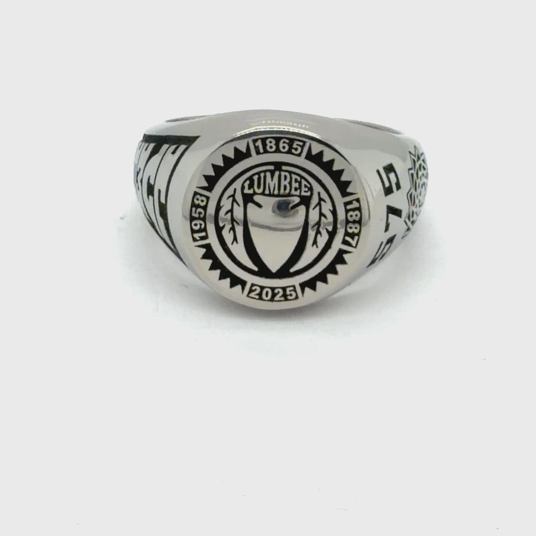 575 Lumbee Ring Ladies/Womens Stainless Princess