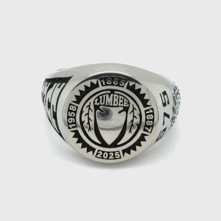 575 Lumbee Ring Gents/Mens Stainless Warrior