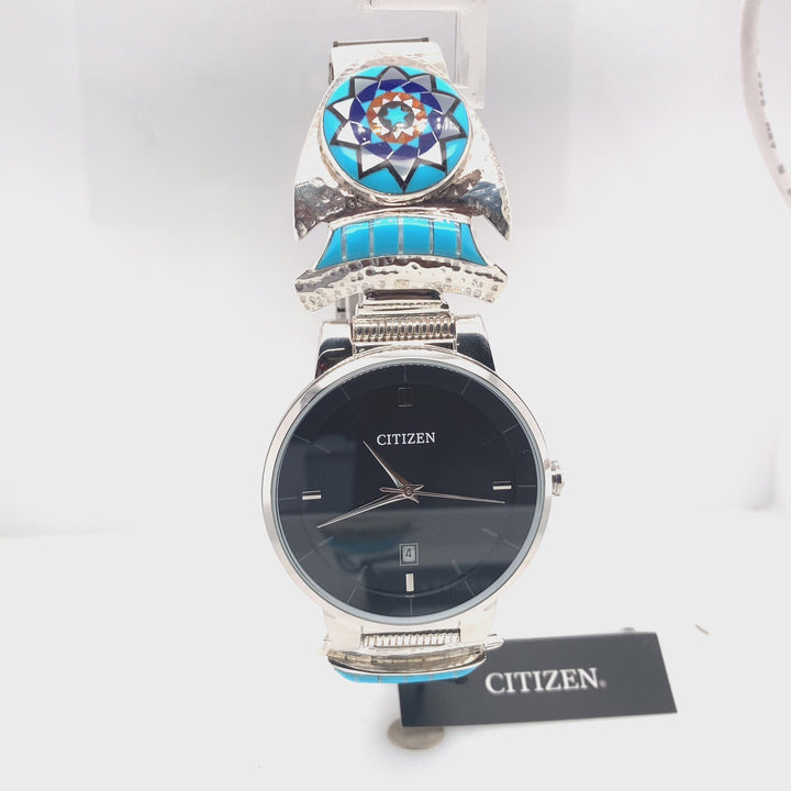 Inlay Mens Watch Arrow Citizen