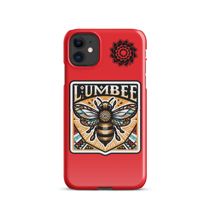 Pinecone Patchwork Bumble Bee Snap case for iPhone®