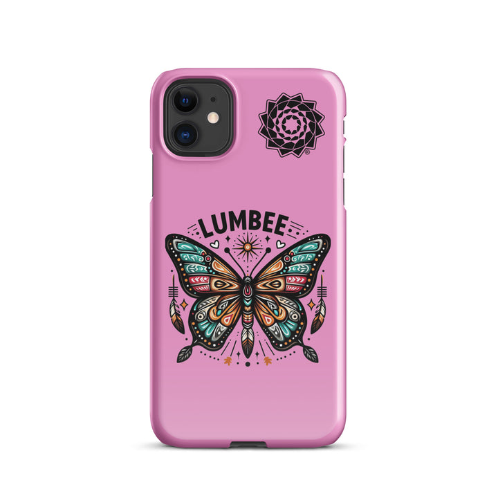 Pinecone Patchwork Butterfly Snap case for iPhone®