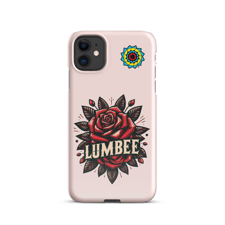 Pinecone Patchwork Rose Snap case for iPhone®