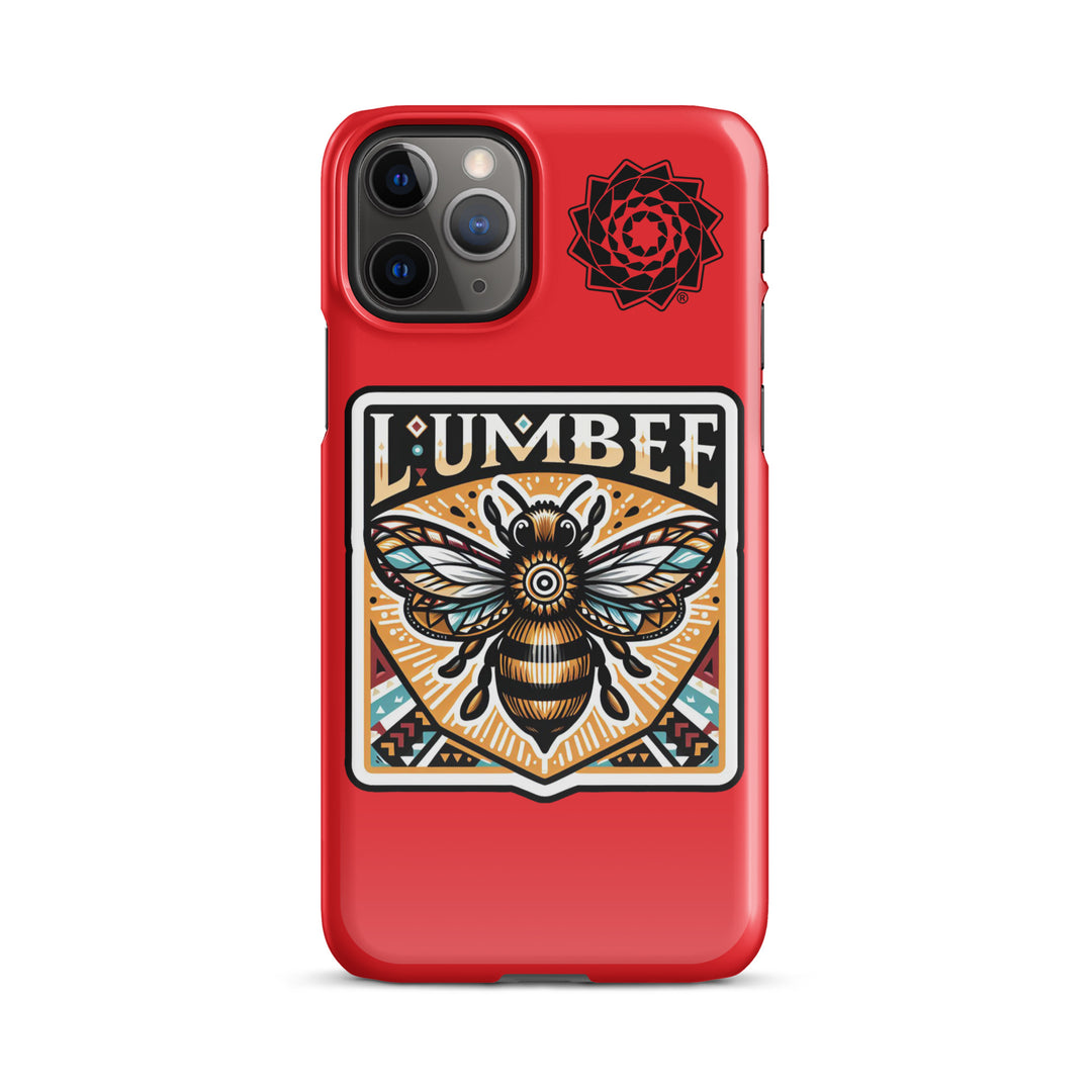 Pinecone Patchwork Bumble Bee Snap case for iPhone®