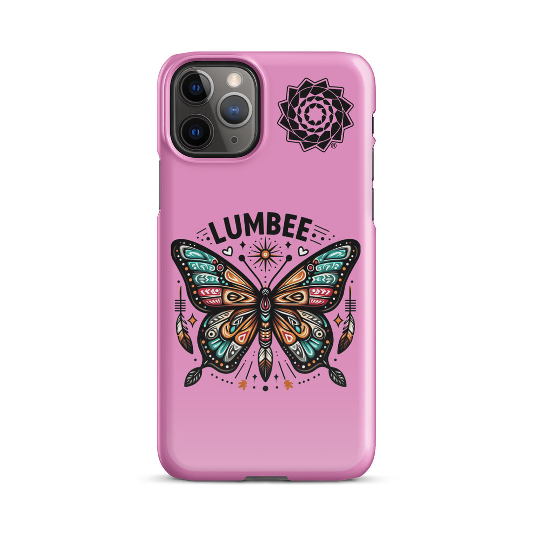 Pinecone Patchwork Butterfly Snap case for iPhone®