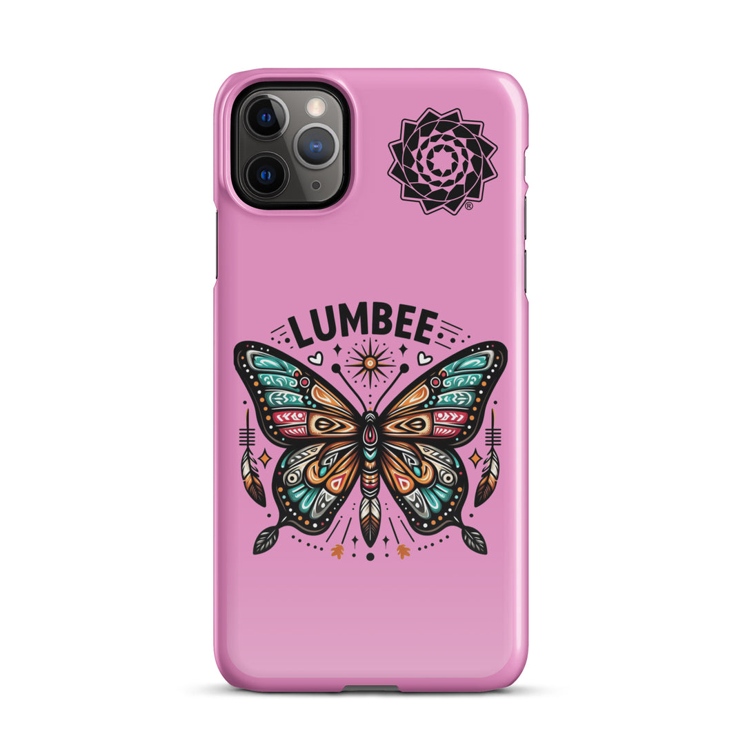 Pinecone Patchwork Butterfly Snap case for iPhone®