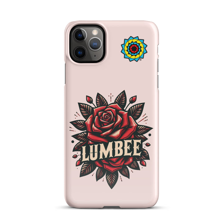 Pinecone Patchwork Rose Snap case for iPhone®