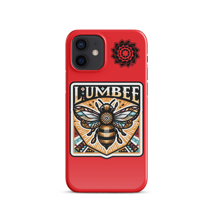 Pinecone Patchwork Bumble Bee Snap case for iPhone®