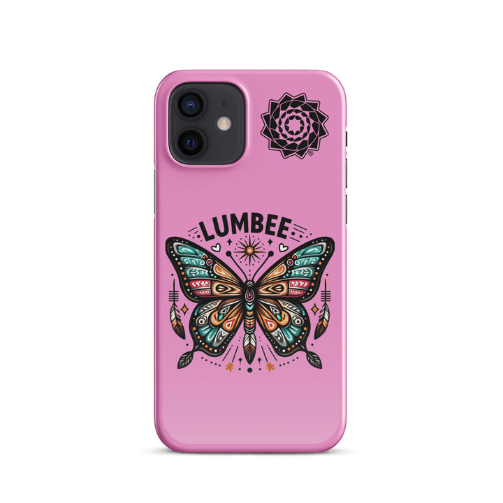 Pinecone Patchwork Butterfly Snap case for iPhone®