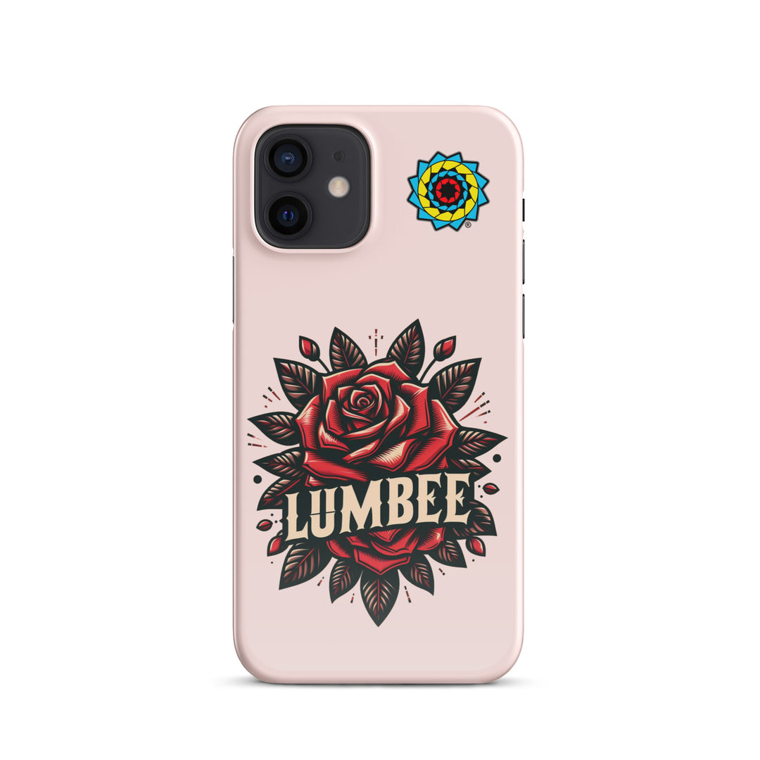 Pinecone Patchwork Rose Snap case for iPhone®