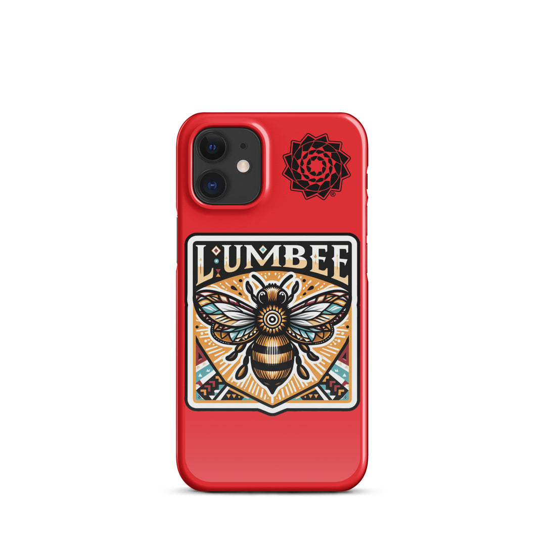 Pinecone Patchwork Bumble Bee Snap case for iPhone®