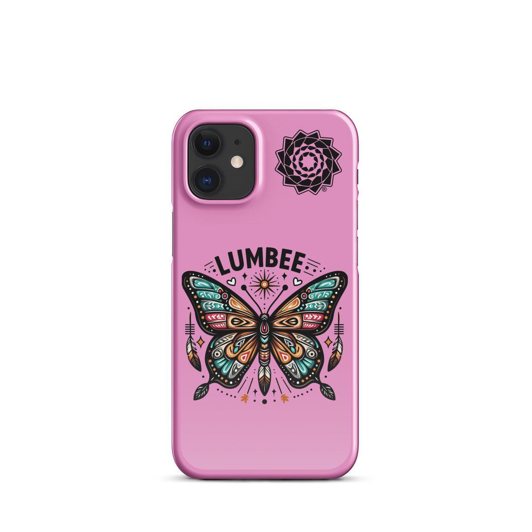 Pinecone Patchwork Butterfly Snap case for iPhone®